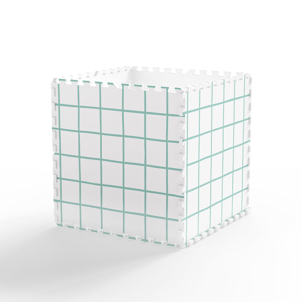 Play & Go EEVAA 2-In-1 Speeltapijt Puzzelmat & Opbergbox | Hinkelpad 120x180cm