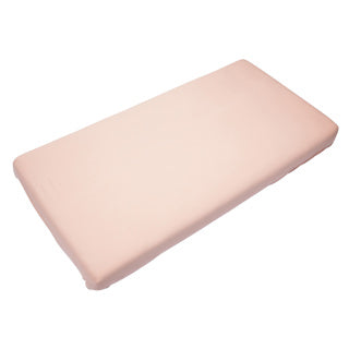 Timboo Hoeslaken Bamboe 60x120cm | Misty Rose