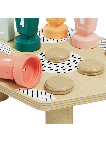 Topbright Happy Dino Twist Houten Cijfers en Kleuren Leren Spel