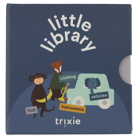Trixie Boekje Kleine Bibliotheek | Kleding, Fruit, Voertuigen, Instrumenten