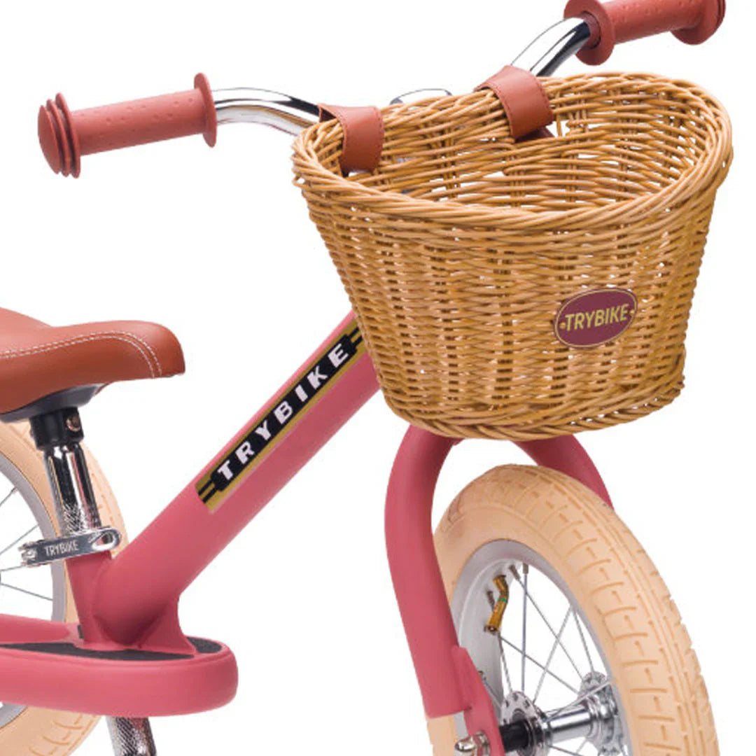 Trybike Kunststof Rieten Fietsmandje