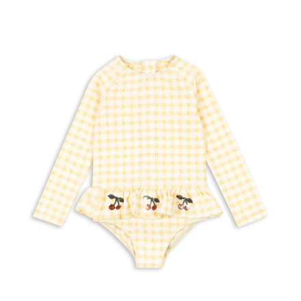 Konges Slojd Swim Onesie | Etta Banana Almond