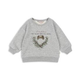 Konges Sløjd Lou Sweat Shirt Ocs | Grey Melange