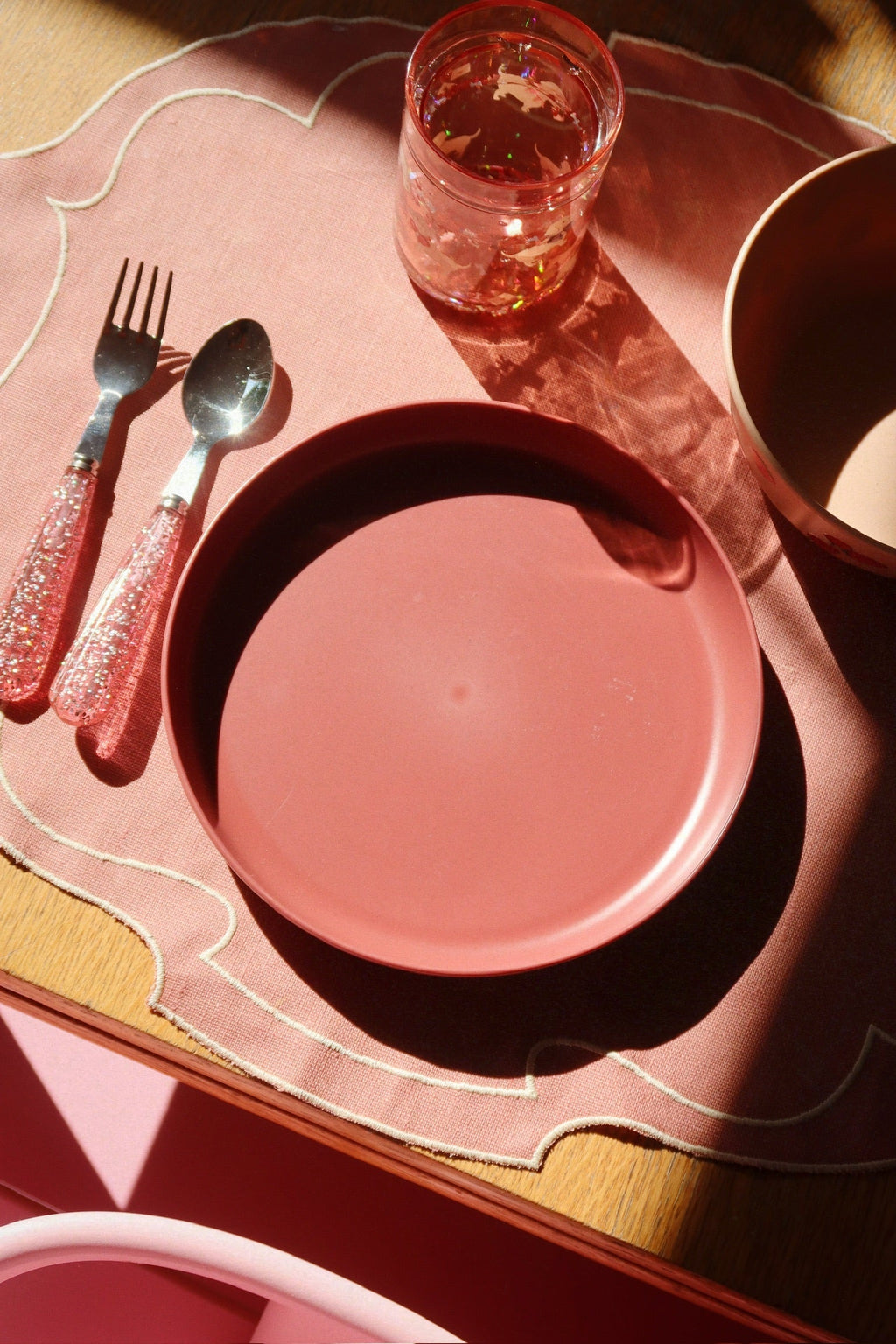 Konges Sløjd Portemonnee | Cupcake Glitter Rose