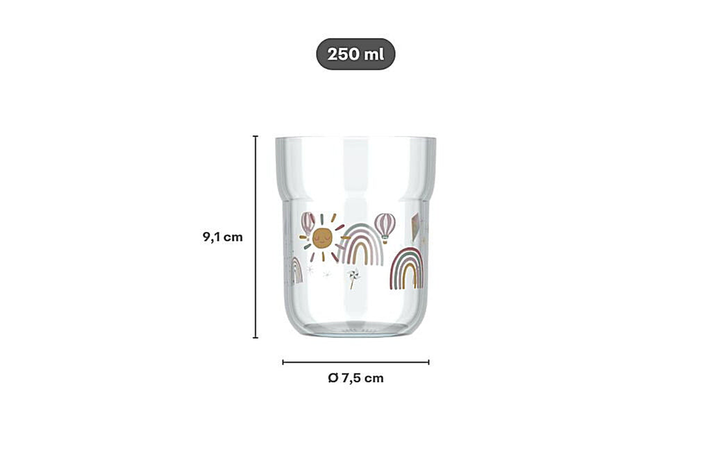 Mepal Little Dutch Kinderglas 250ml | Flowers & Butterflies