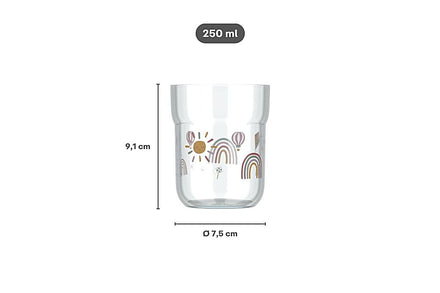 Mepal Little Dutch Kinderglas 250ml | Flowers & Butterflies