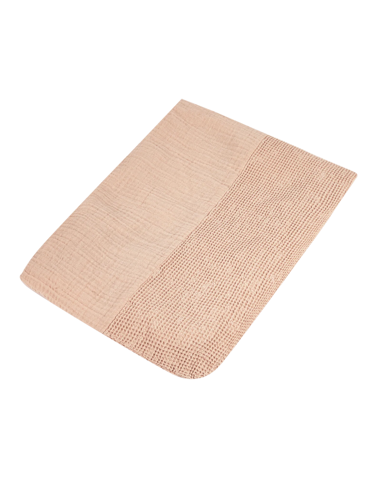 Nobodinoz Wabi Sabi Hoes Voor Verschoningsmat 50x70cm | Powder Pink