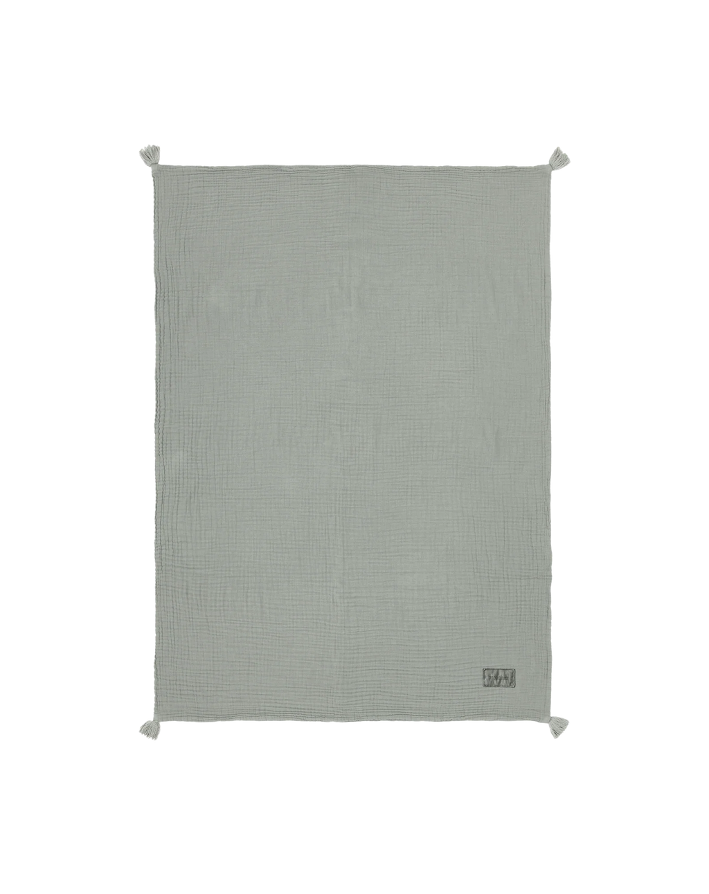 Nobodinoz Wabi Sabi Dubbel Muslin Deken 65x100cm | Azure