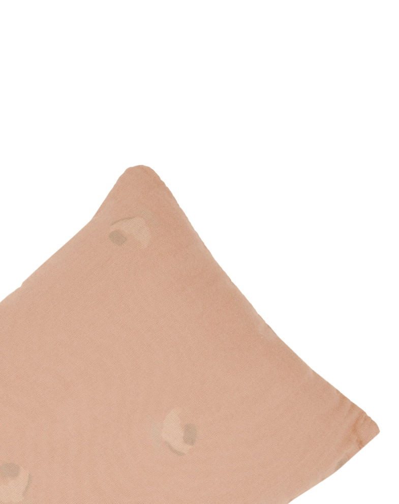 Nobodinoz Wabi Sabi Rechthoekig Kussen 35x23cm | Powder Pink Blossom