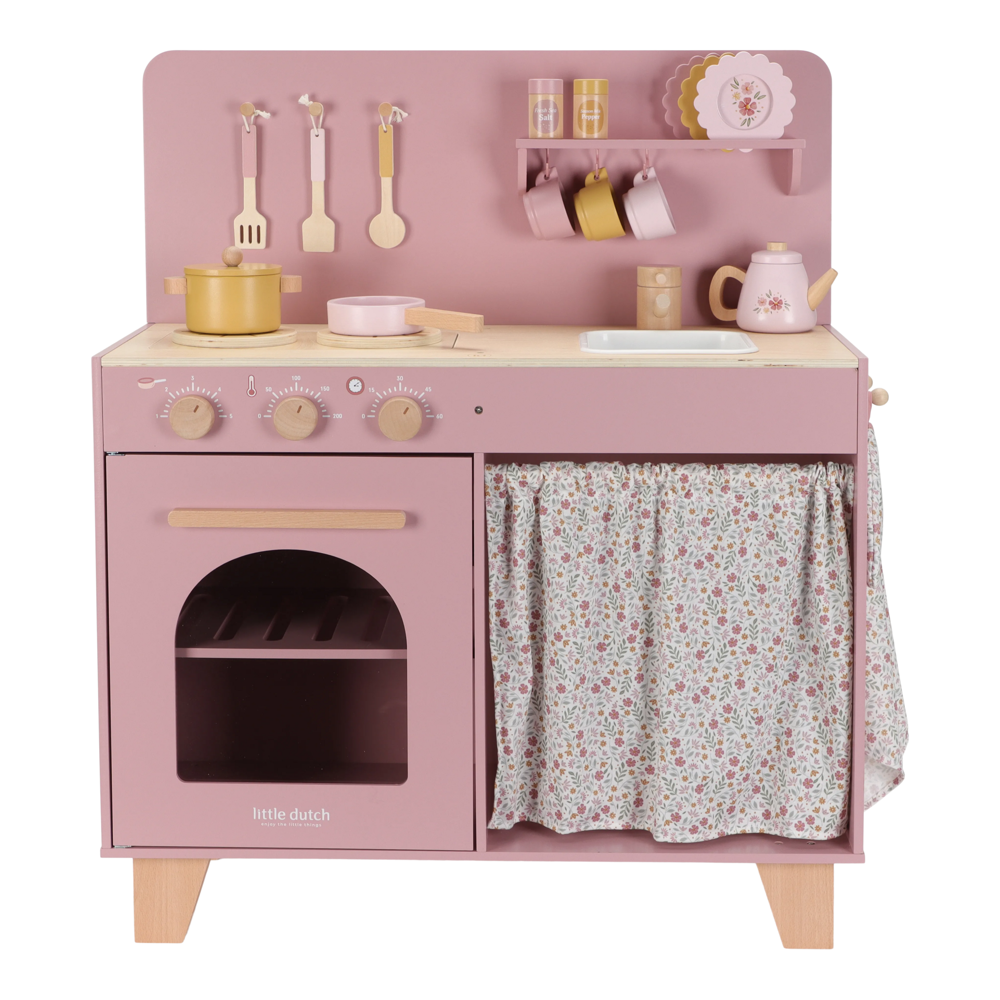 Little Dutch Houten Speelkeuken | Roze