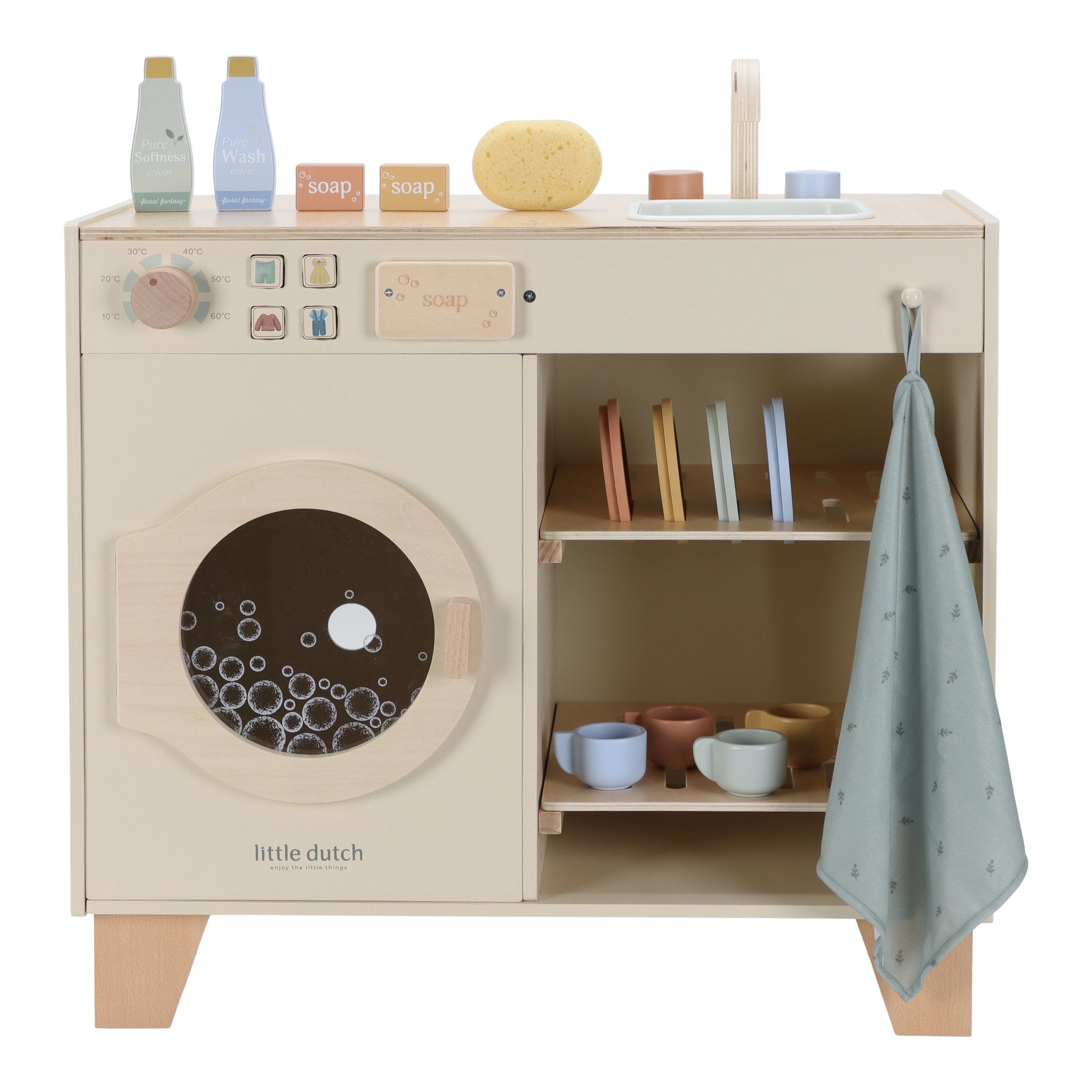 Little Dutch Houten Wasmachine