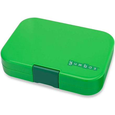 Bentobox Yumbox Panino Dino van De Gele Flamingo, 22 x 15 x 5 cm met uitneembare tray in Tritan