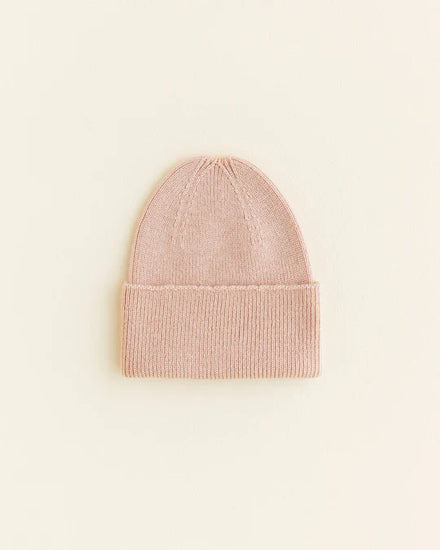 Hvid Newborn Beanie Fonzie | Apricot