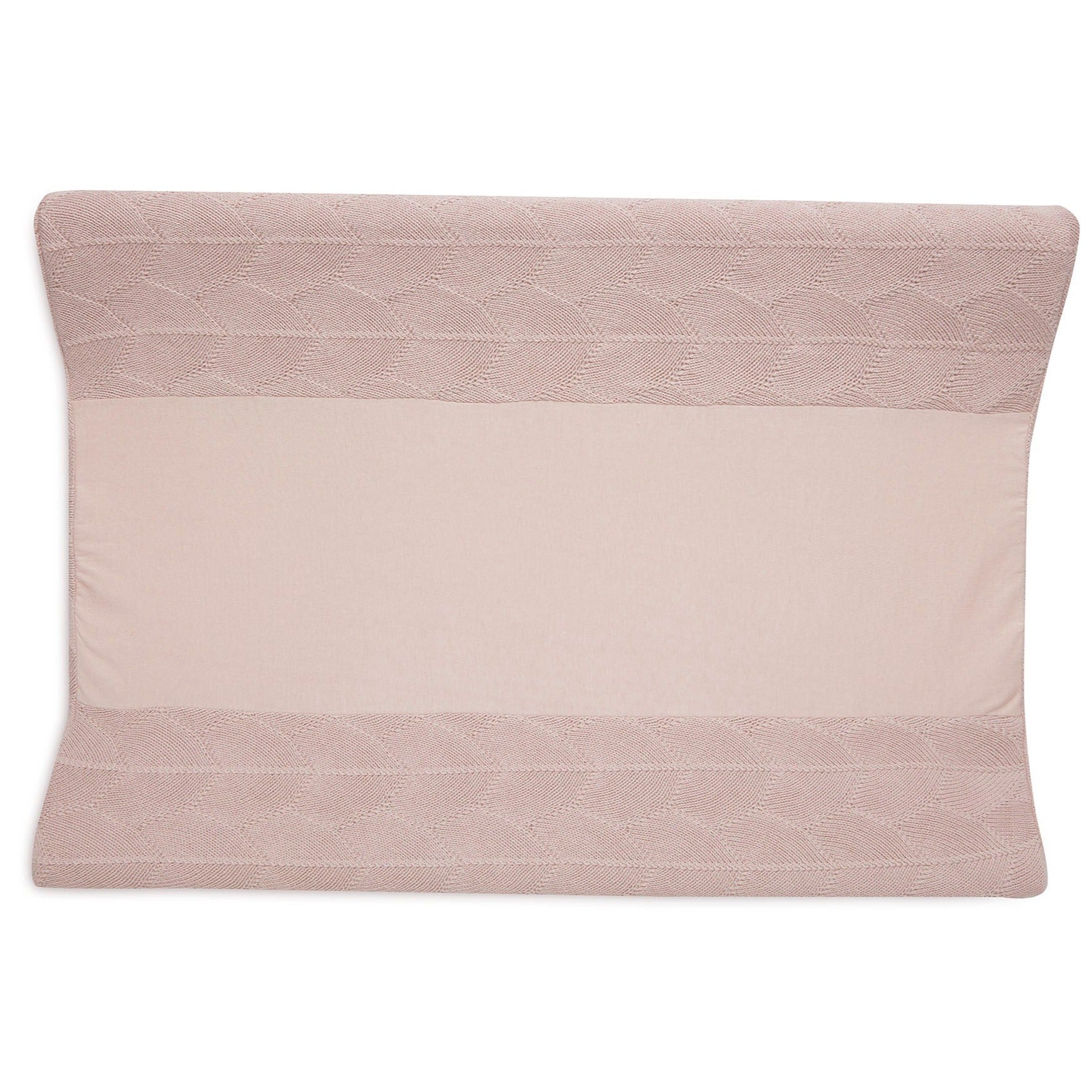 Jollein Waskussenhoes 50x70cm | Shell Knit Wild Rose GOTS*