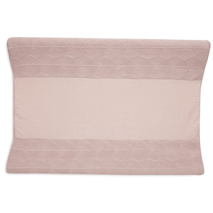 Jollein Waskussenhoes 50x70cm | Shell Knit Wild Rose GOTS*
