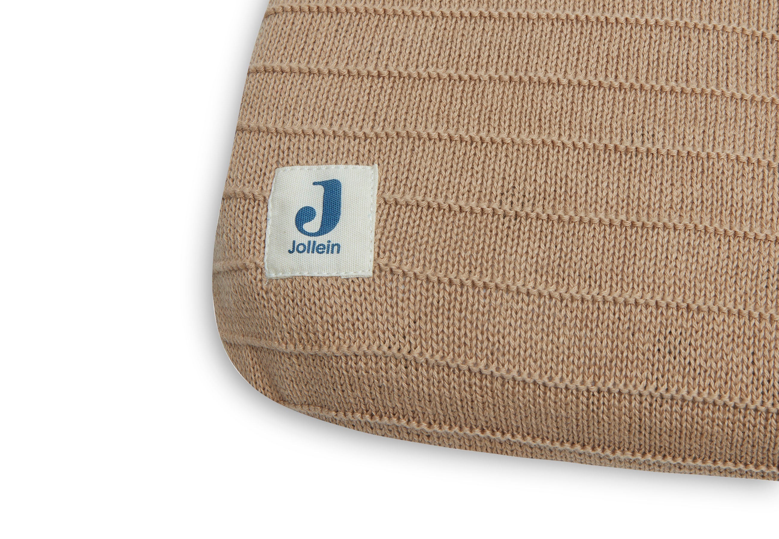 * Jollein Waskussenhoes 75x85cm | Pure Knit Biscuit