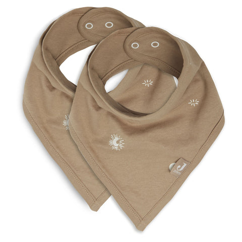 Jollein Slab Bandana Set van 2 | Stargaze Biscuit