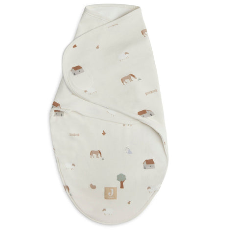 Jollein Inbakerslaapzak Wrapper 0-3m | Farm