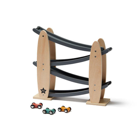 Kid's concept Houten autobaan Aiden Grijs