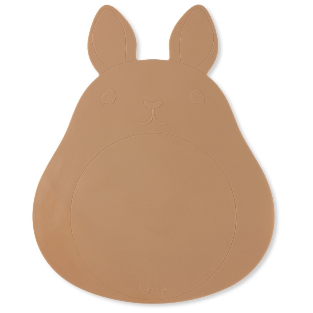 zzz Konges Sløjd Siliconen Placemat Bunny | Almond