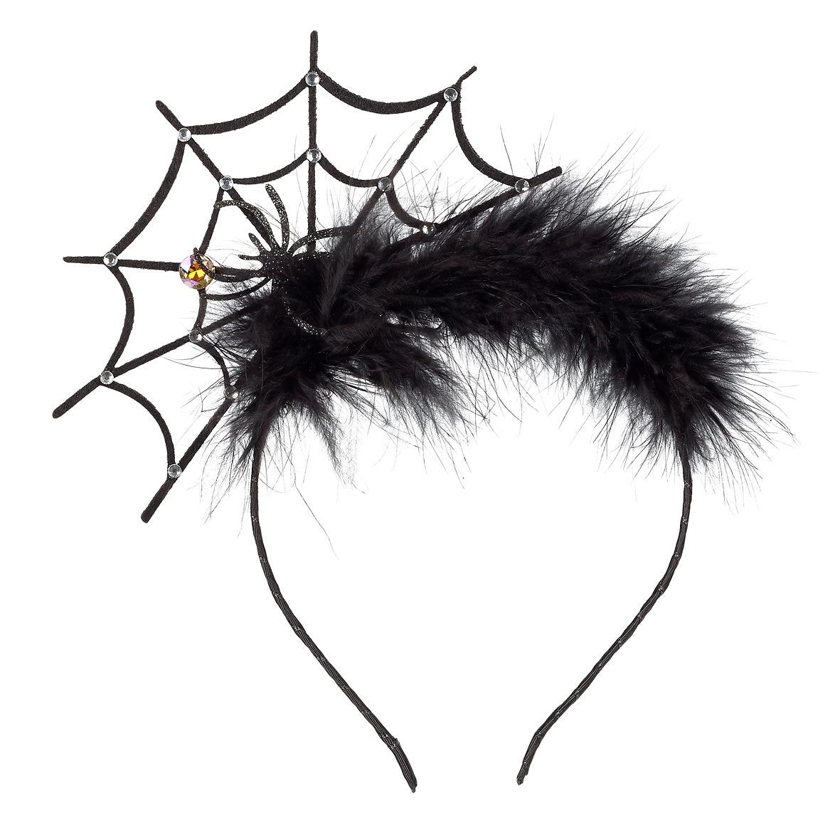 * Souza Diadeem Hekate Spider Zwart