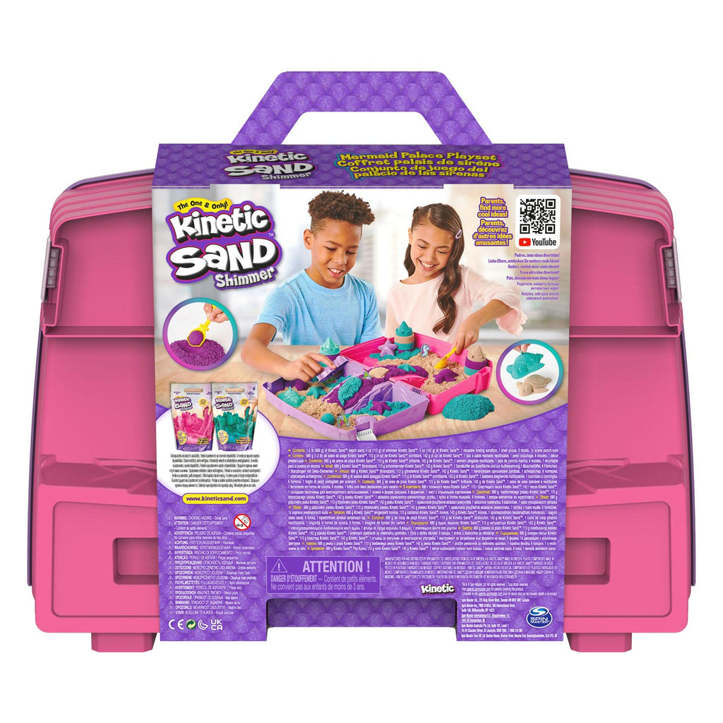 Kinetic Sand Zeemeerminnen Speelset Met Koffer Kinetisch Zand