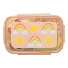 SugarBooger Lunch Box Bento Met Vakjes | Rainbows & Sunshine