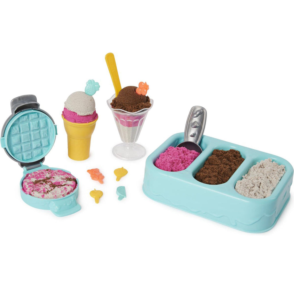 Kinetic Sand Ice Cream geurend kinetisch speelzand van 510 g bij De Gele Flamingo