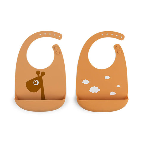 Done By Deer Set 2 Slabben Silicone | Raffi Mustard