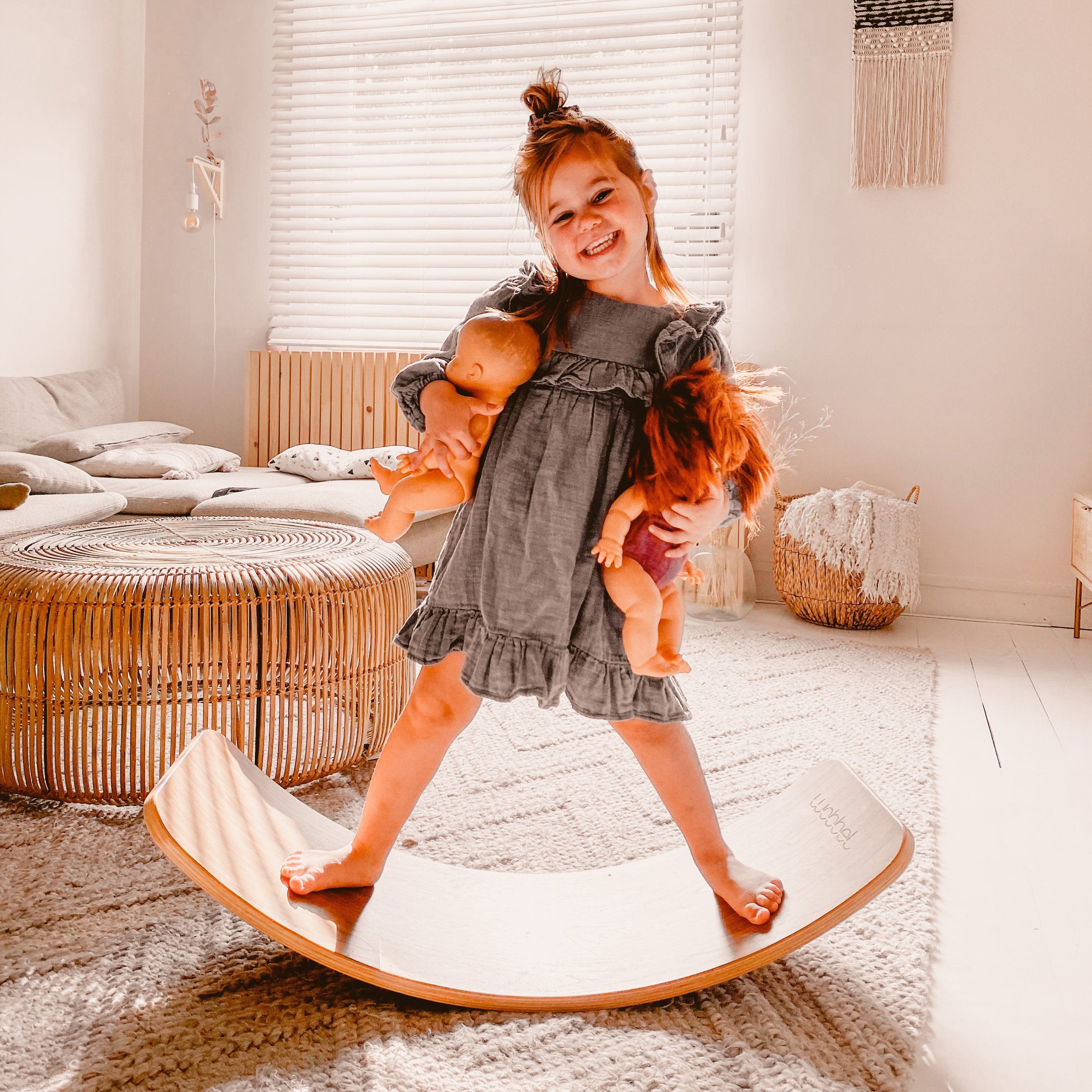 Wobbel Original Blank Gelakt | Zonder Vilt