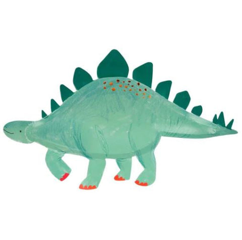 Meri Meri set 8 kartonnen plateaus | Stegosaurus*