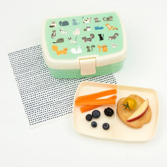 Handige Lunchbox met tray | Nine Lives