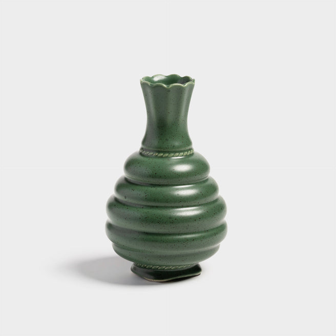 * &Klevering Vaasje 15x9,5cm | Tudor Green