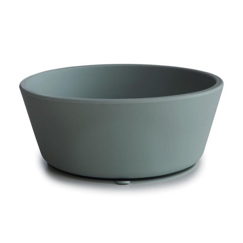Mushie Silicone Bowl Rond Met Zuignap | Dried Thyme