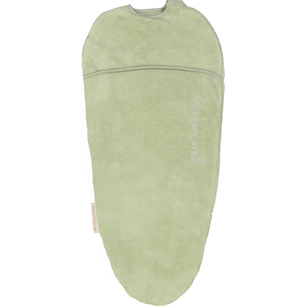 Puckababy Piep Teddy Inbakerslaapzak 0-3M | Olive