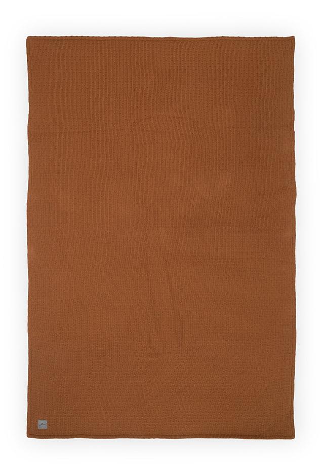 Jollein Deken 75x100cm Fleece | Bliss Knit Caramel
