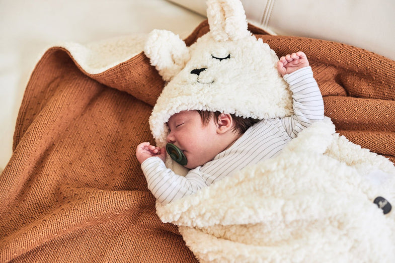 Jollein Deken 75x100cm Fleece | Bliss Knit Caramel
