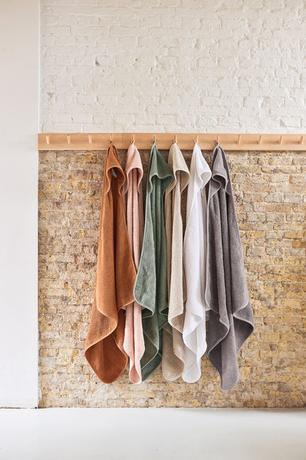 * Jollein badcape 75x75cm Badstof Ash Green