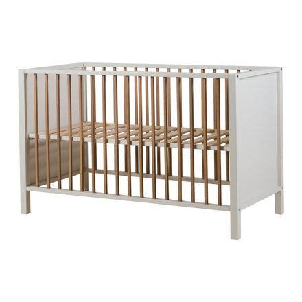 Quax Babybed Nordic 120x60cm | Clay & Natural