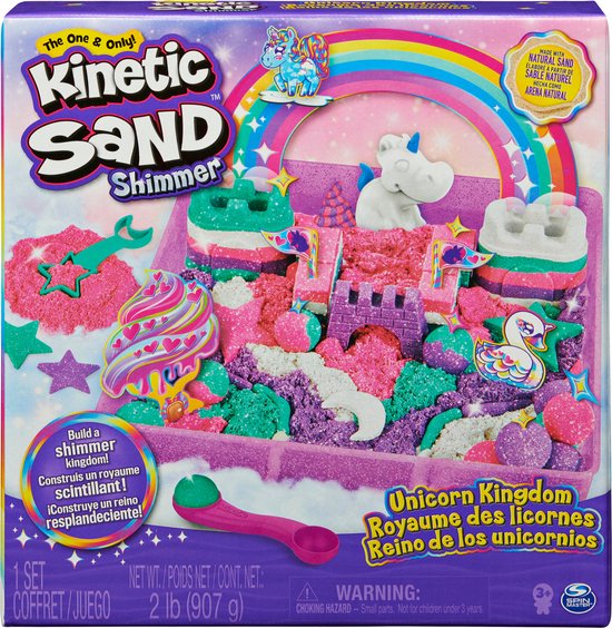 Kinetic Sand Set 907g - Unicorn Kingdom