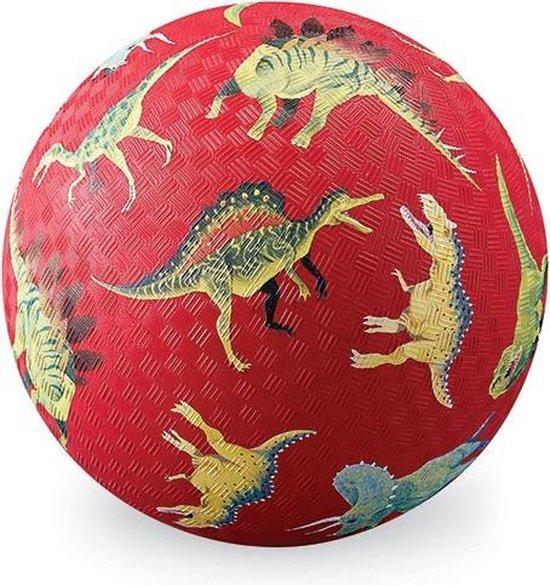 Crocodile Creek Playball 18cm kleine voetbal | Dino Red