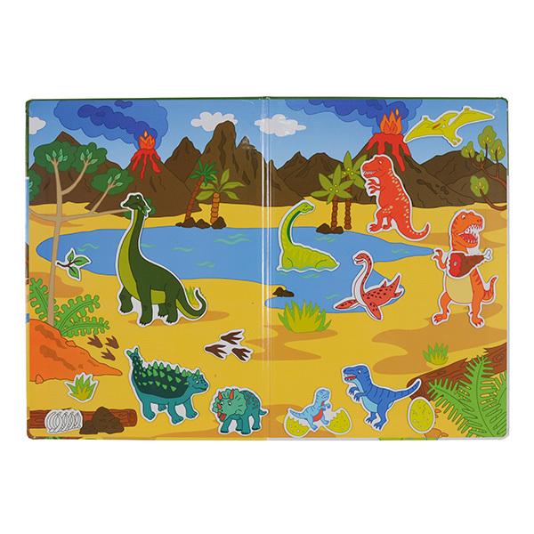 Tiger Tribe meeneem magneetset - Dino world