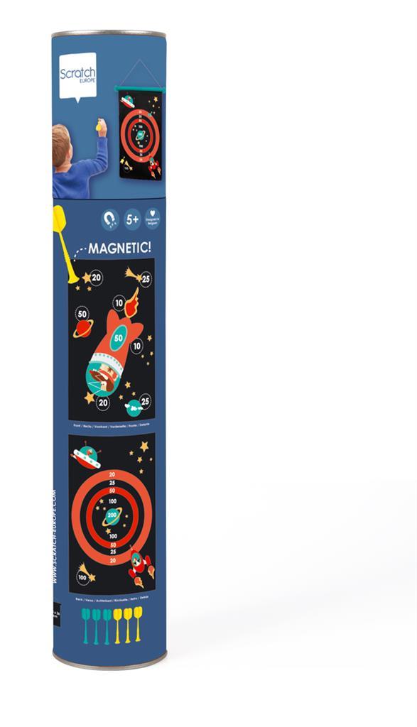 *  Scratch Magnetisch Dubbelzijdig Darts Bord | Space
