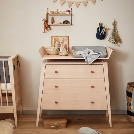 Leander Matty Topper Voor Verschoningskussen | Cool Grey