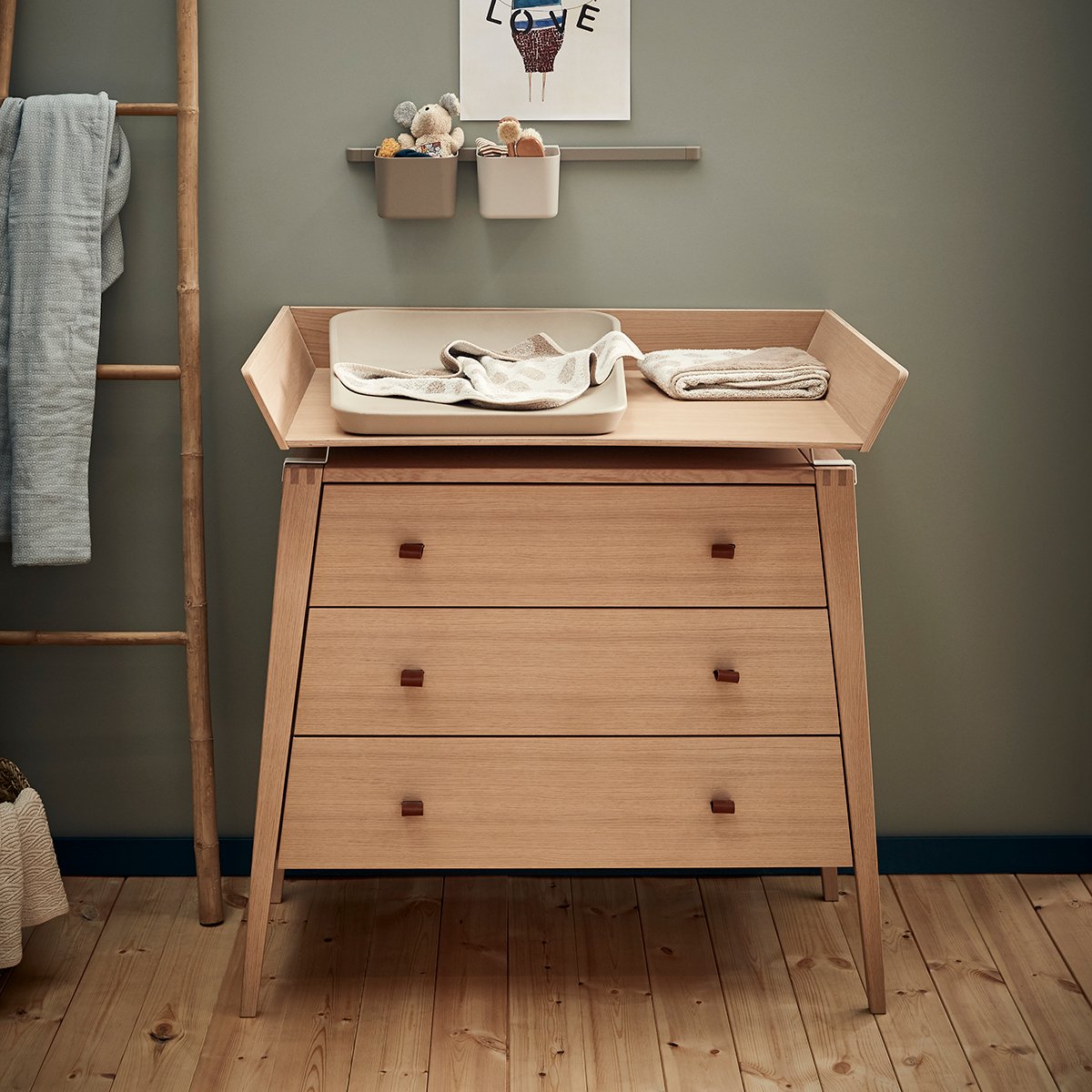 Leander Commode Linea Verschonings Unit | Eik