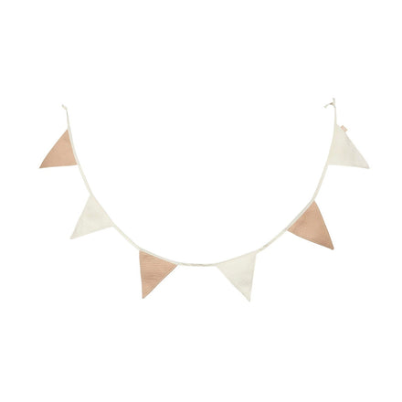 Jollein Vlaggenlijn 200x17cm Party | Biscuit / Ivory