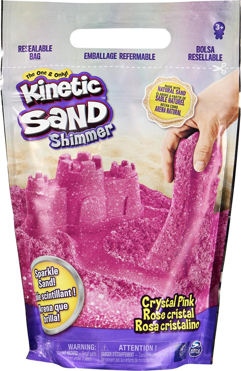 Kinetic Sand Set 907g - Crystal Pink Shimmer