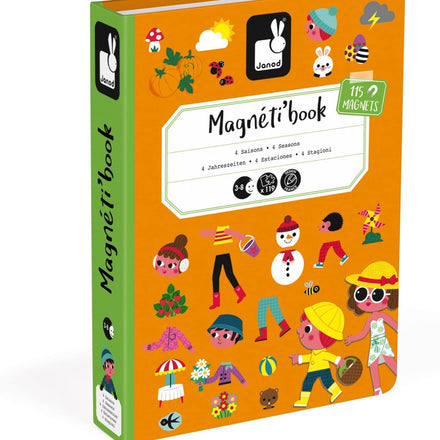 Janod Magneti'Book Meeneem Magneetset | 4 Seasons