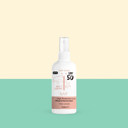 Naïf Zonnebrand Spray Voor Baby & Kids SPF50 | 100ml