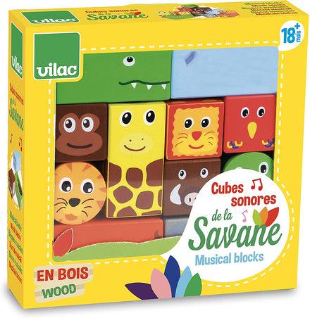 Vilac Houten Muzikale Blokken | Savanne